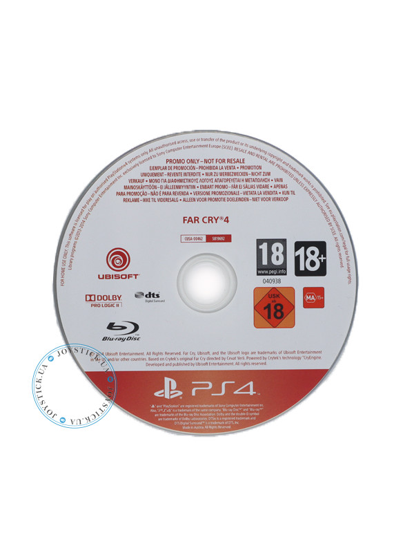 Far Cry 4 (PS4) Промо Диск (російська версія) Б/В